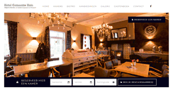 Desktop Screenshot of hotelgemeentehuis.be