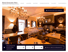 Tablet Screenshot of hotelgemeentehuis.be